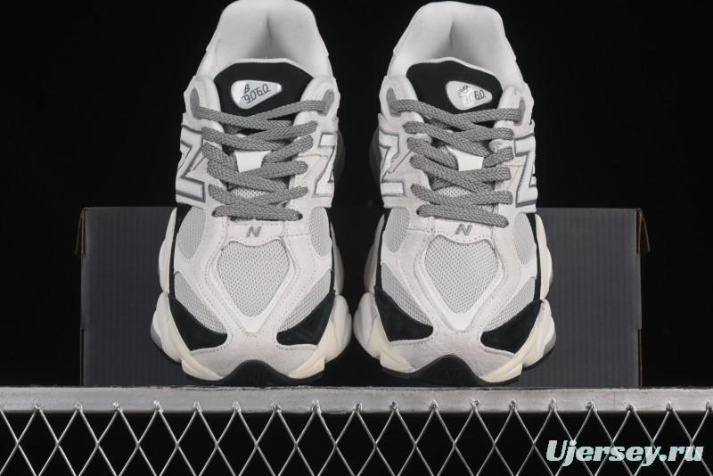 New Balance NB9060 Series Retro Casual Running Shoes with ABZORB Cushioning - U9060JBB