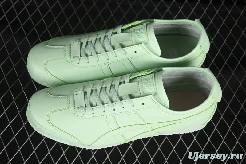 Onitsuka Tiger Mexico 66 Cactful-S Low-Top Leather Sneakers in Pastel Colorway - 1183C347-300