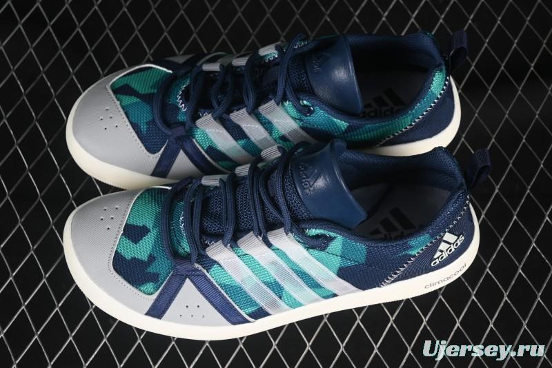 Adidas Climacool Boat Lace Graphic Breathable Cushion Casual Shoes - BA8396