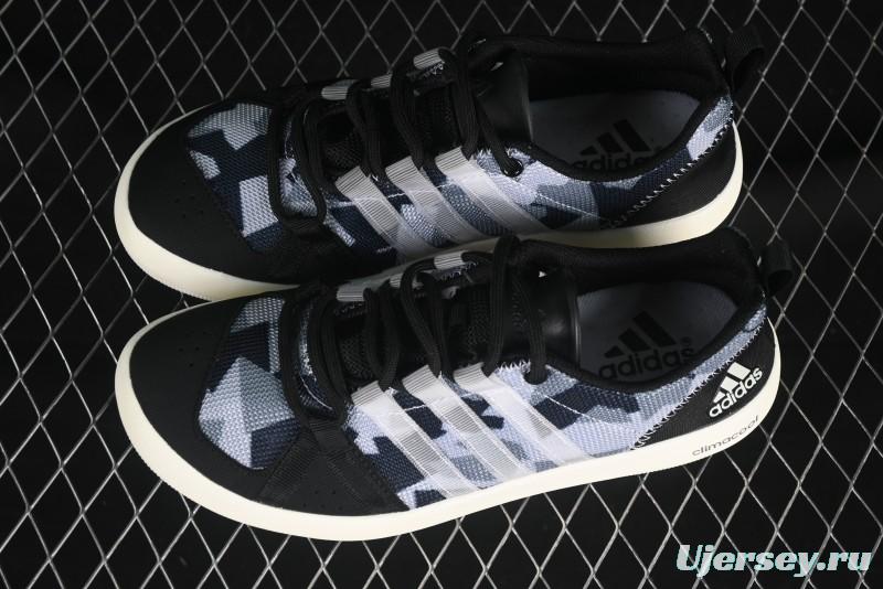Adidas Climacool Boat Lace Graphic Running Shoes with Breathable Mesh and Cushioned Sole - BA8397