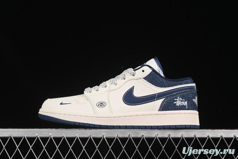 Nike Travis Scott x Fragment Design x Air Jordan 1 Low OG SP AJ1 Sneakers - XS6086-562