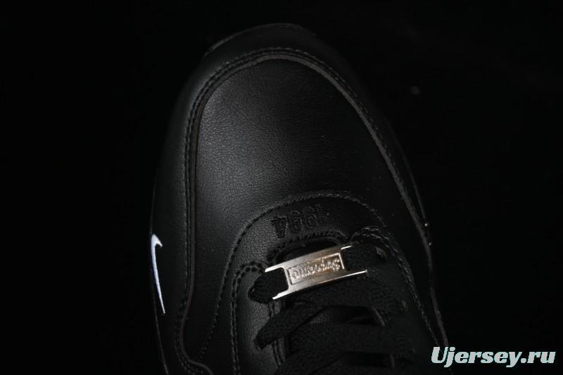 Nike Air Max 1 Retro Running Shoes with Half-Sole Air Cushion - HF8813-001