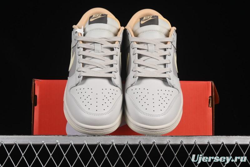 Nike SB Dunk Low Light Grey SB Low Top Casual Skate Shoes - IB4503-072