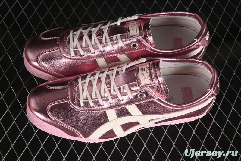 Onitsuka Tiger Mexico 66 SD Low-Top Leather Sneakers for Casual Running - 1183C468-700