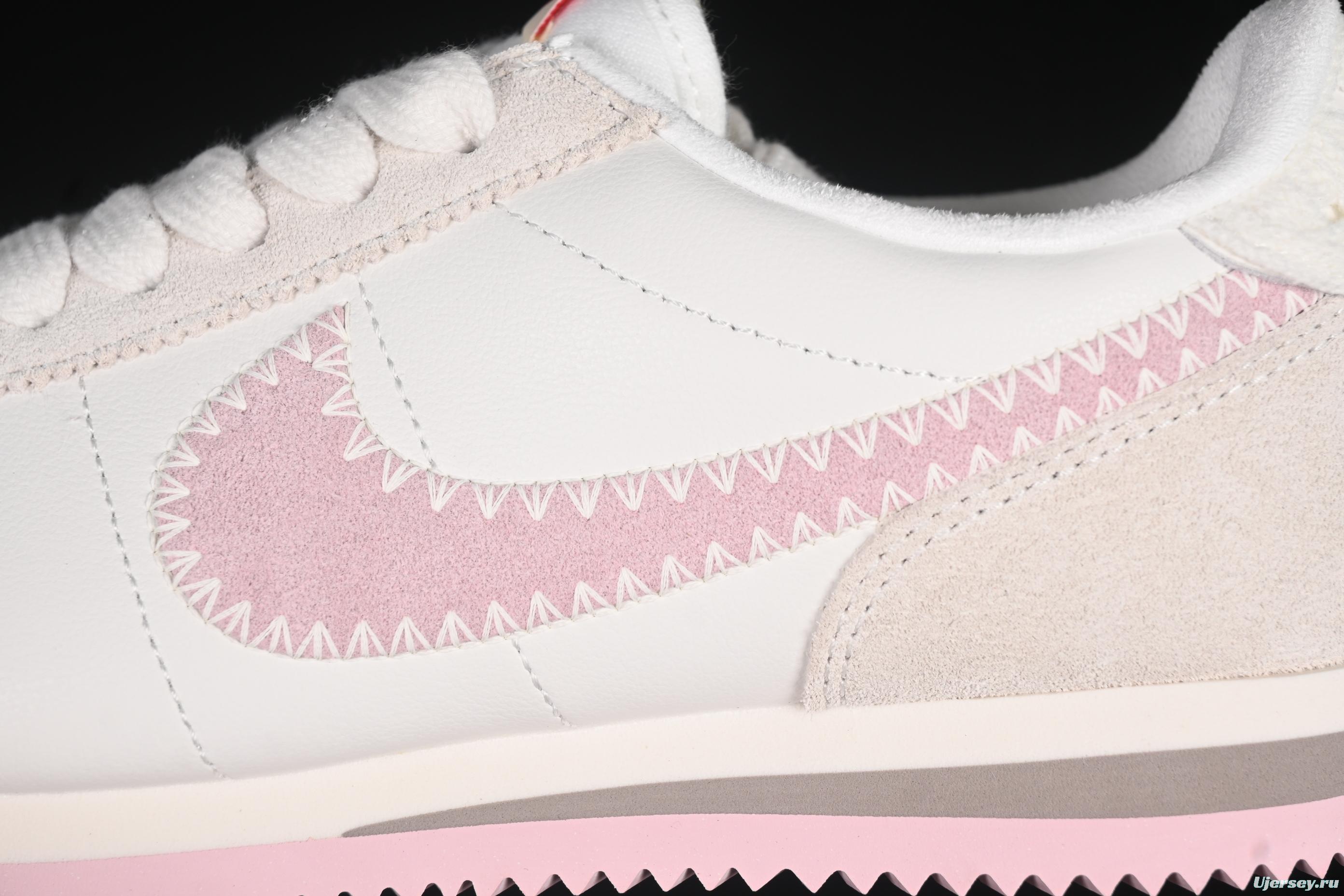 Nike Classic Cortez Leather Valentine's Day Forrest Gump Retro Original Leather Running Shoes - HV6012-161