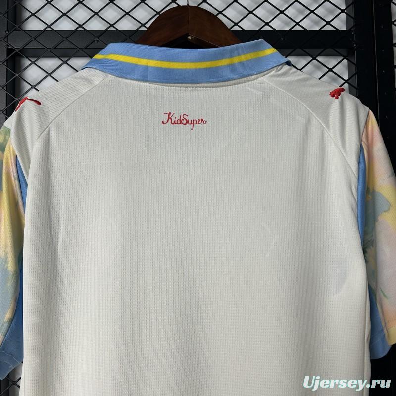 25/26 RB Salzburg White with Floral Pattern Jersey