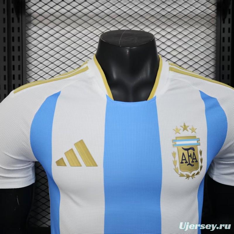 Player Version 2025 Argentina Home Jersey