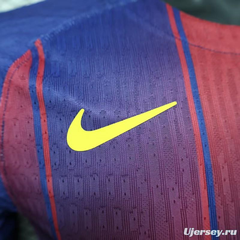 Player Version 25/26 Barcelona Home Jersey