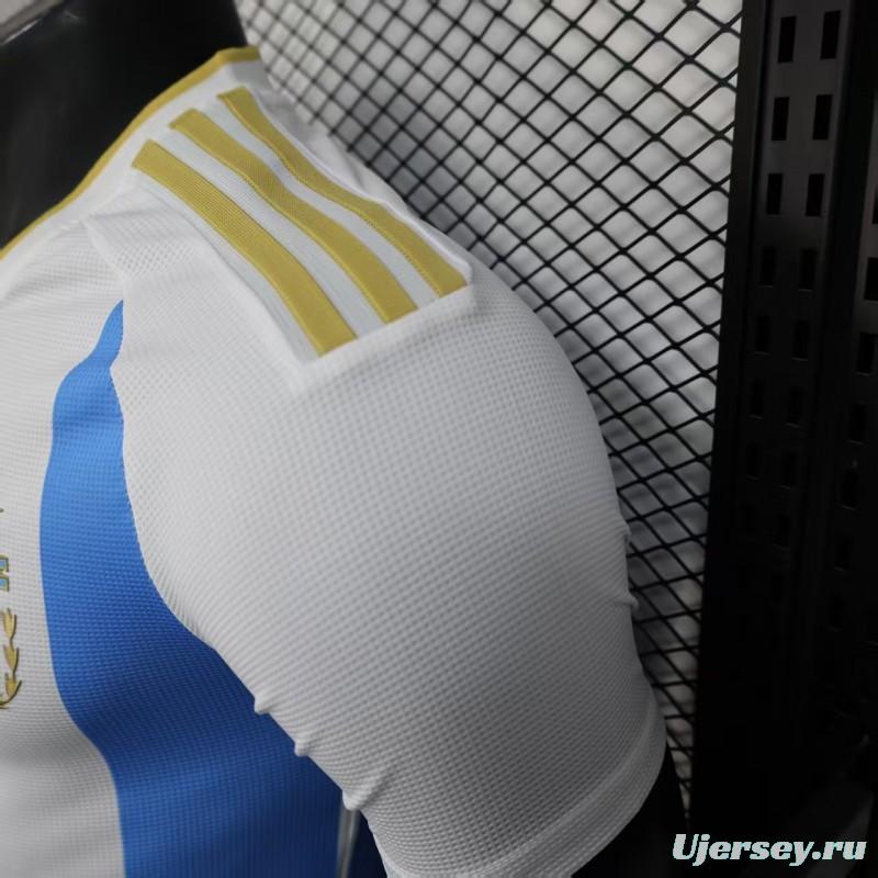 Player Version 2025 Argentina Home Jersey
