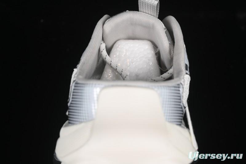 GG-CC Star-Design Lace-Up Hollow-Out Platform Sneakers with 5cm Height Boost - G25U9789