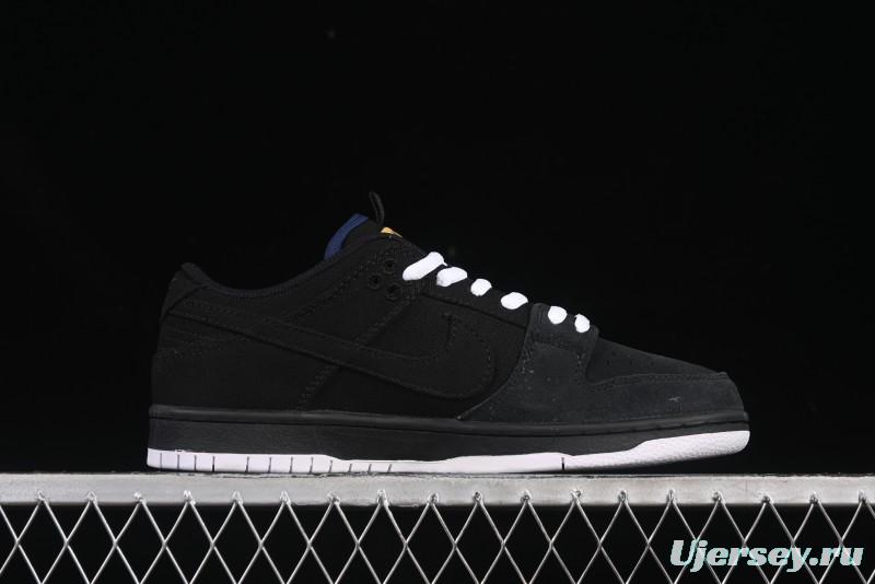 Nike SB Dunk Low Pro ISO Black Gum Rubber SB Low-Top Skateboarding Shoes - CD2563-006