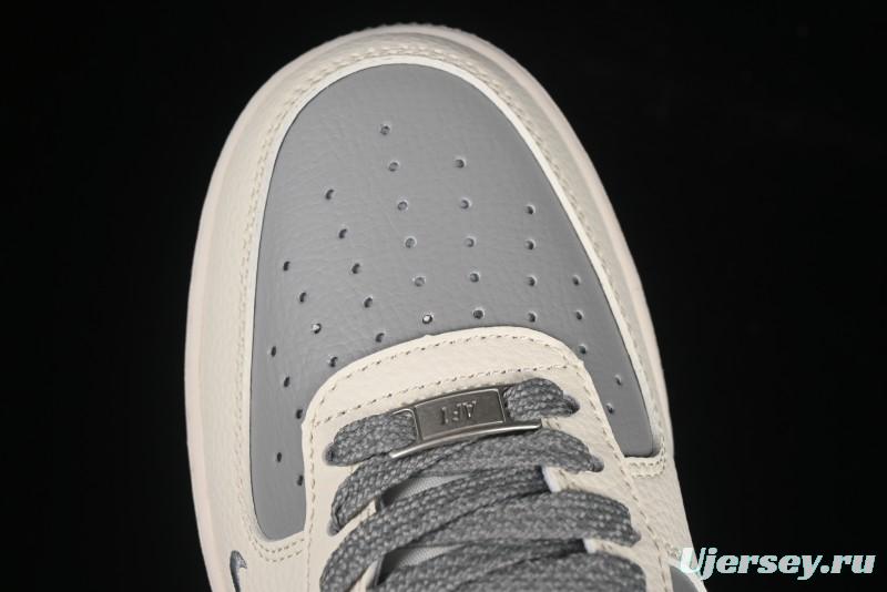 Nike Air Force 1 '07 Low Supreme Casual Sneakers with Full-Length Air Cushion - HH7518-058