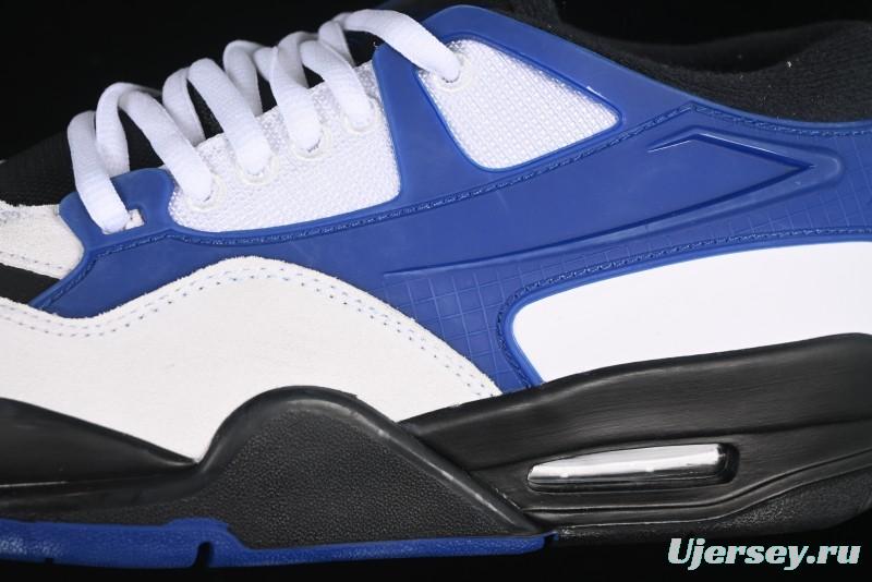 Nike Air Jordan 4 Remastered Sneakers with Textile Mesh Leather and Suede Upper - FQ7939-140