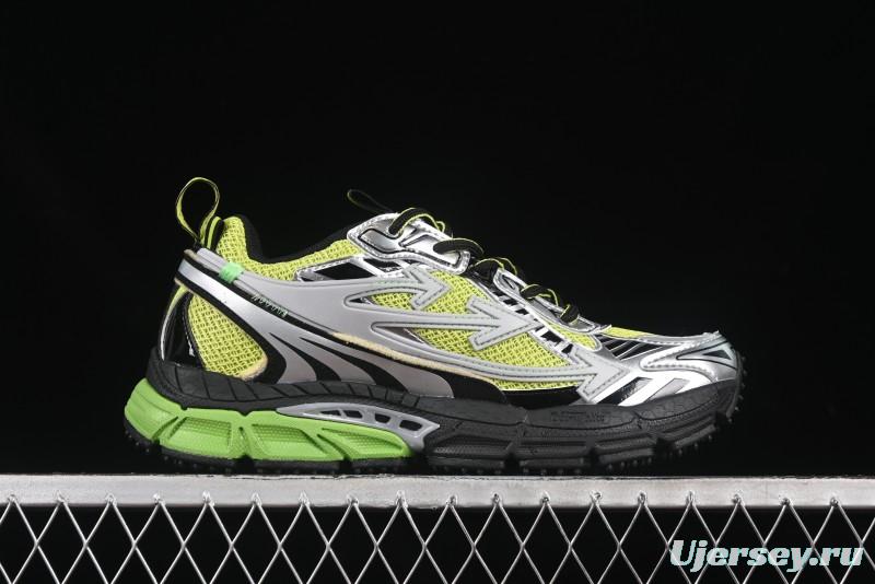 Off-White Be Right White Green Low-Top Lifestyle Casual Shoes - X.E5