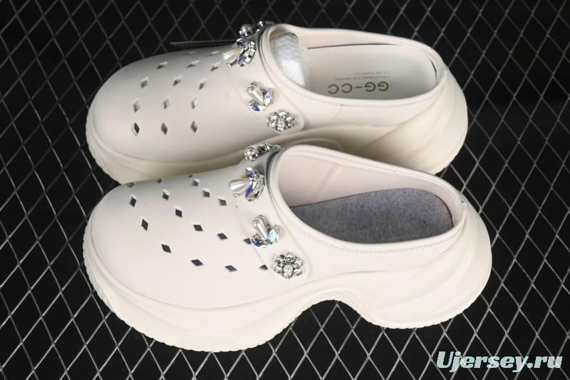 GG-CC Casual Platform Sandals with Thick Sole for Spring Fashion - G25X281