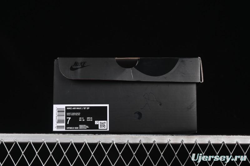 Nike Air Max 1 Retro Running Shoes with Half-Sole Air Cushion - HF8813-500