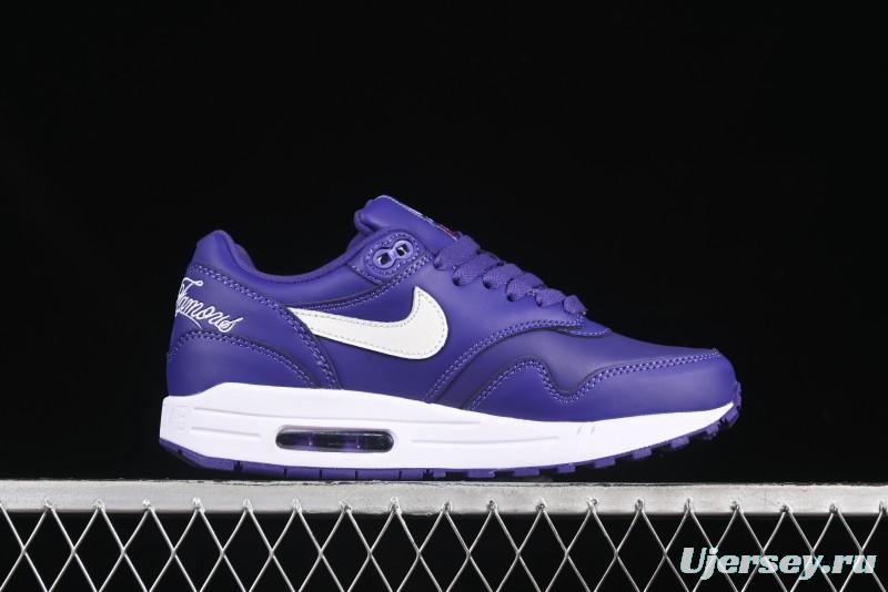Nike Air Max 1 Retro Running Shoes with Half-Sole Air Cushion - HF8813-500