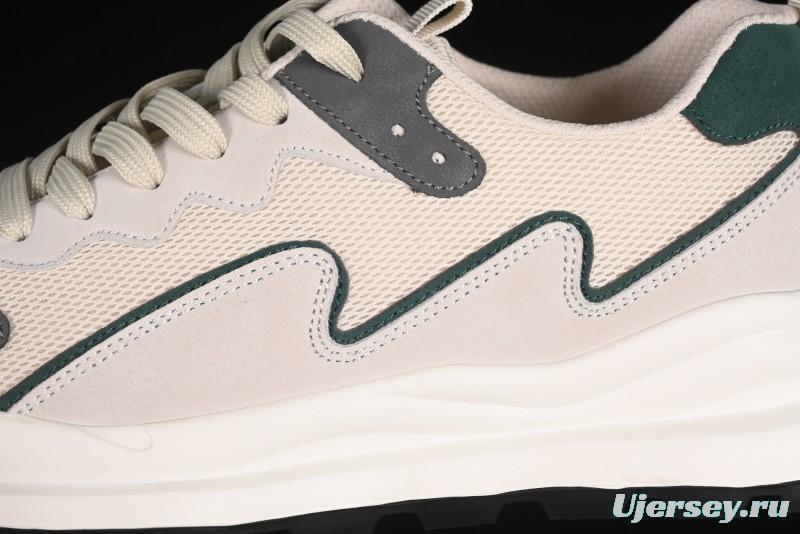 ECCO Chunky Sole Waffle Retro Running Shoes - 63093901002