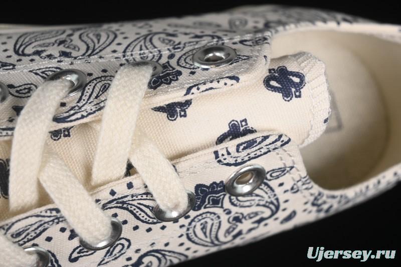 Converse Chuck 1970s Low Top Casual Sneakers with Paisley Pattern - A15752C
