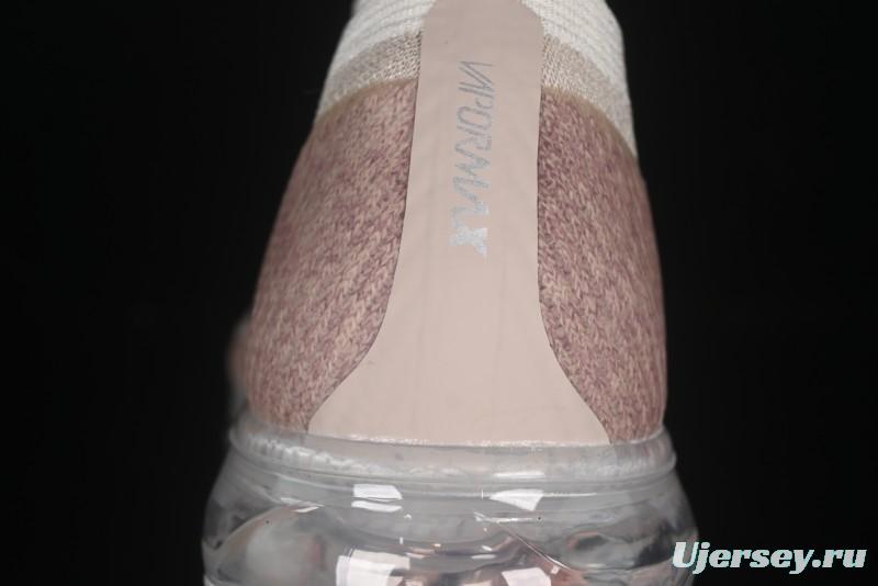 Nike Vapormax Flyknit Breathable Casual Running Shoes with Full-Length Air Cushion - 849557-202