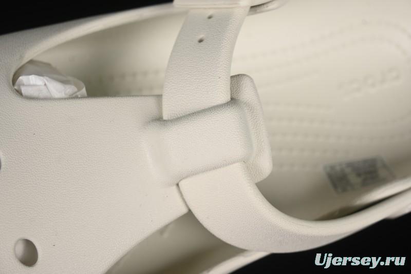 Crocs Mary Jane Classic Simple Casual Beach Clog Sandals - B.D4