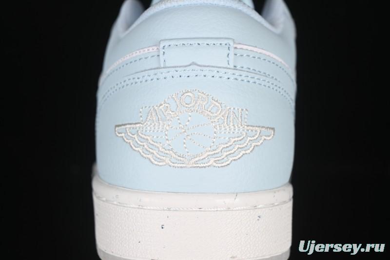 Nike Air Jordan 1 Low AJ1 Mint Blue Casual Lifestyle Sneakers - HJ5999-400