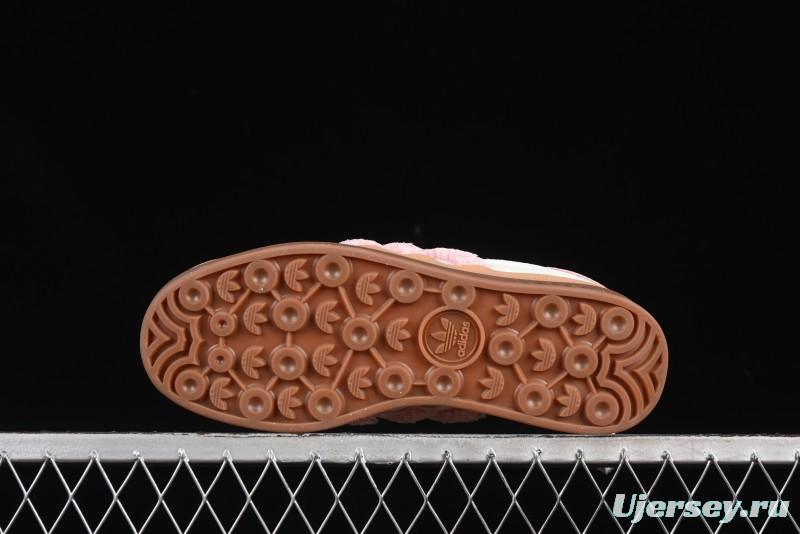 Adidas Originals Gazelle Bold JR8374 Collaboration Low-Top Sneakers with Thick Sole for Slip Resistance and Durability - JR8374