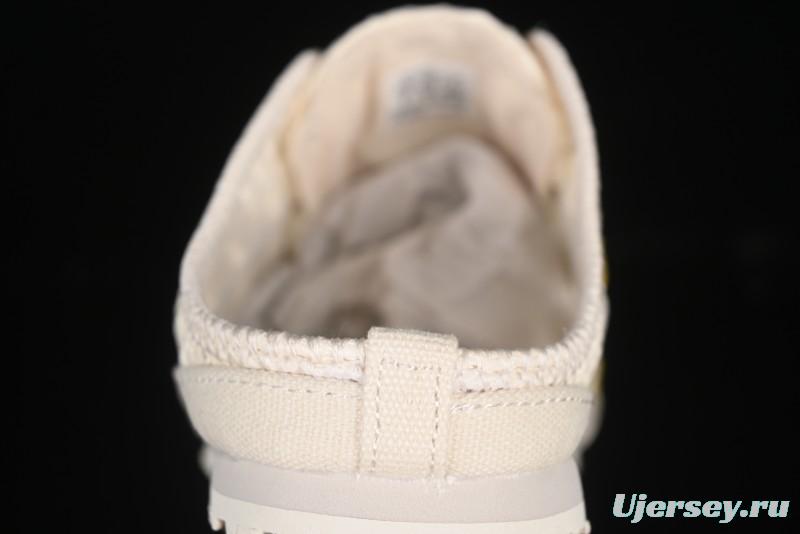 Onitsuka Tiger Mexico 66 Sabot Slip-On Shoes with Breathable Mesh Upper - 1183C123-104