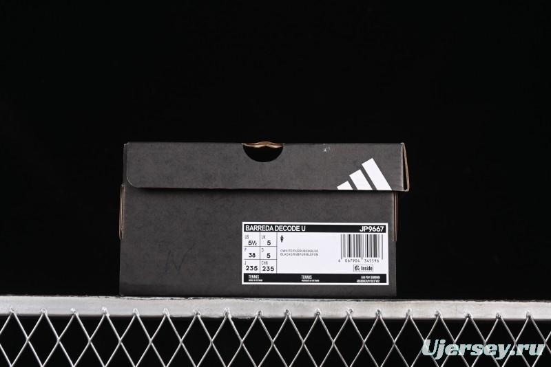 Adidas Barreda Decode Low Top Casual Sneakers with Comfort Cushioning - JP9667