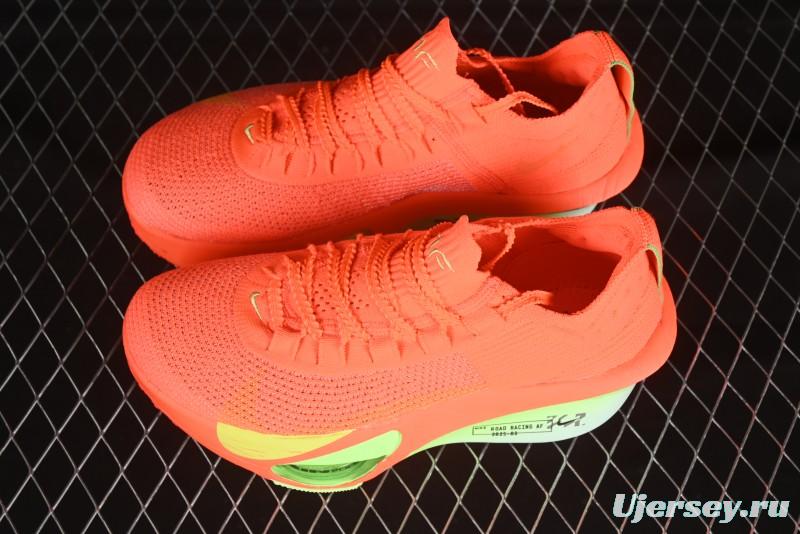 Nike Zoom VaporFly Next 3% Prototype Super Marathon Running Shoes with Dual Airzoom Cushion and ZoomX Foam - FD8315-600