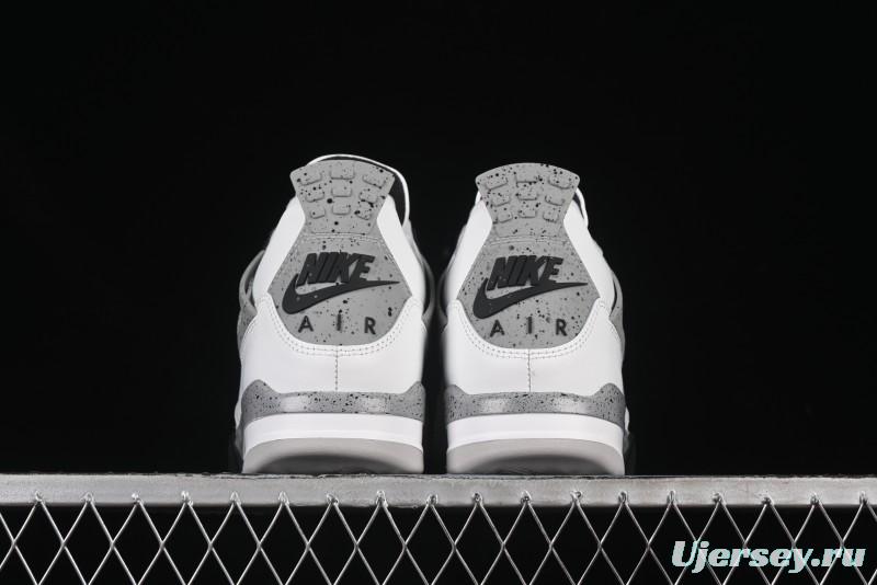 Nike Air Jordan 4 Retro White Cement Basketball Shoes - FV5029-100