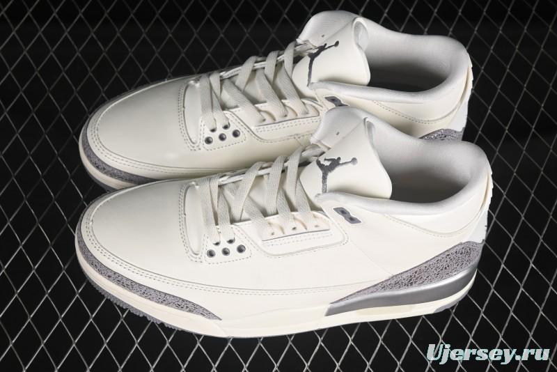 Nike Air Jordan 3 Retro OG Sail Metallic Silver - CK9246-100