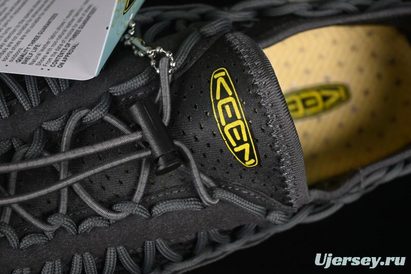 Keen Uneek Flat-M Woven Elastic Strap Outdoor Water Sports Sandals - 1014097