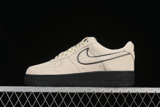 Nike Air Force 1'07 Low Casual Sneakers with Full-Length Air Cushion - HQ1966-200