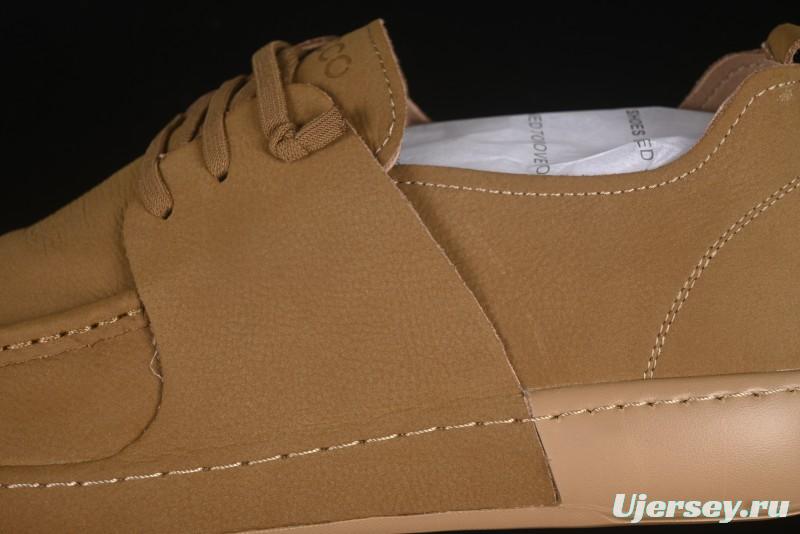 ECCO AT.KOLLEKTIVE Unisex Slip-On Kangaroo Leather Casual Shoes with Norwegian Welt Construction - 63673101002