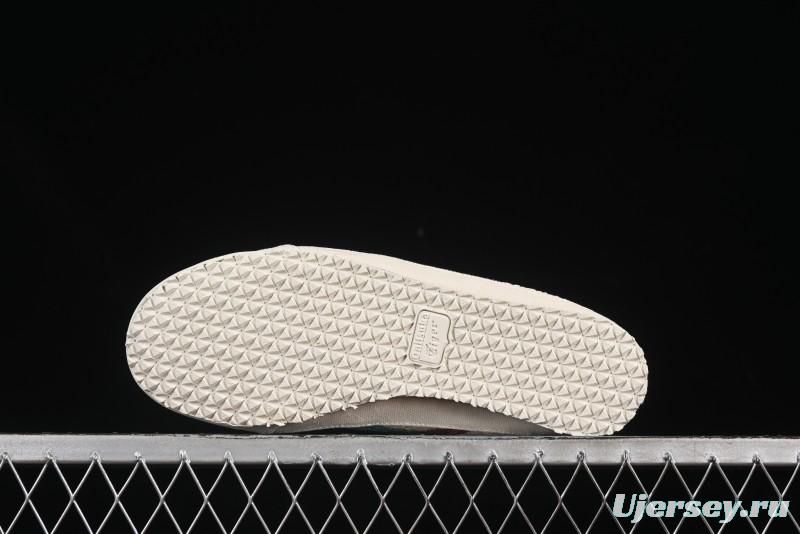 Onitsuka Tiger Mexico 66 Sabot Slip-On Sneakers with Breathable Mesh Upper - 1183C123-103