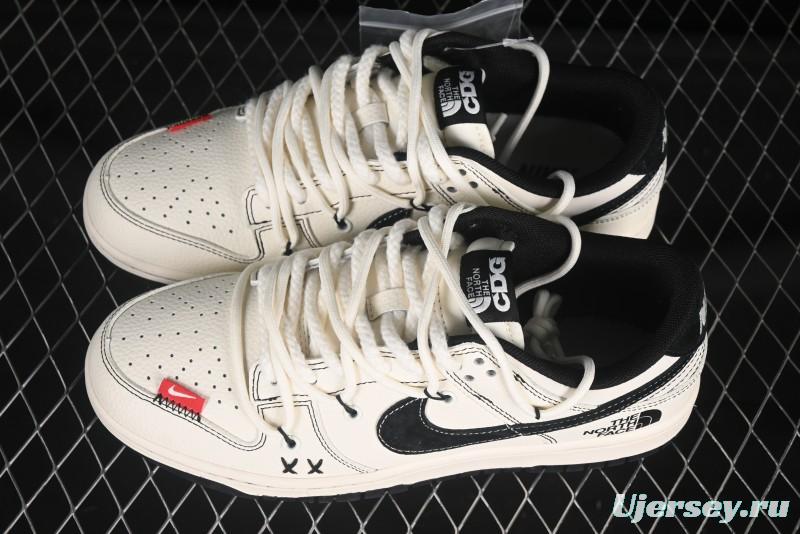 Nike SB Dunk Low The North Face Collaboration Anniversary Edition Customized Casual Skate Shoes - YX5066-286