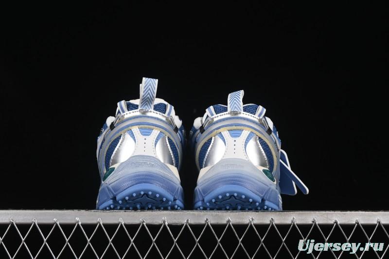 Off-White Be Right Tie-Dye Blue Low-Top Lifestyle Casual Shoes - X.E5