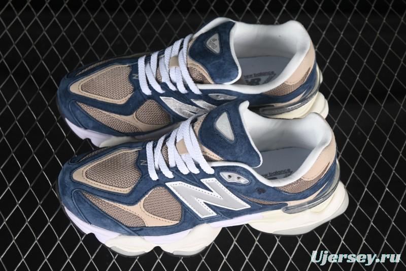 New Balance NB9060 Series Retro Casual Running Shoes with ABZORB Cushioning Technology - U9060LBB