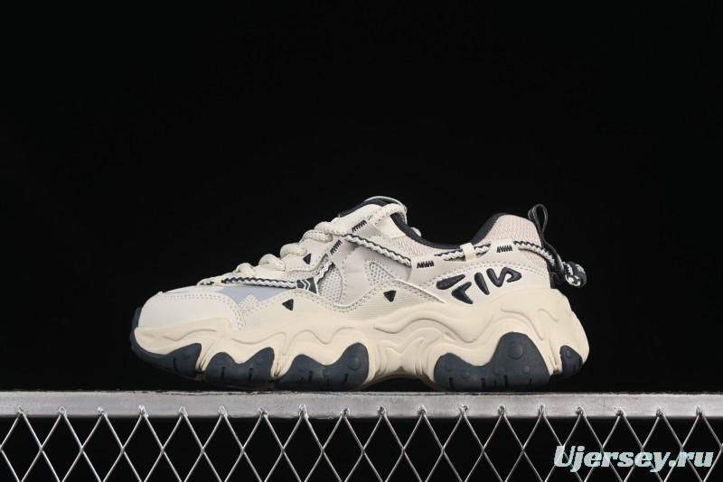 Fila Heritage Fluid Cat Paw 5.0 Retro Dad Shoes with Lace-Up Design - F12W432101FSH