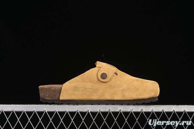 Birkenstock Arizona Soft Footbed Sandals with Suede Leather and Lambswool Lining - G.D4