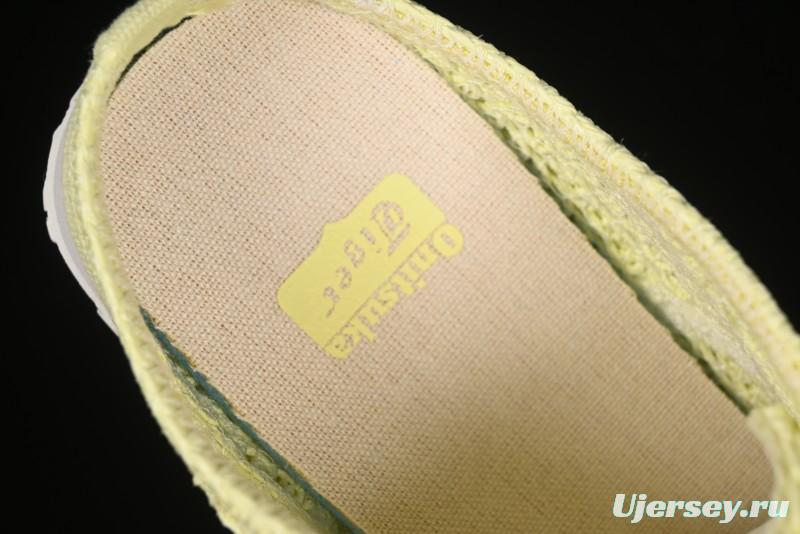 Onitsuka Tiger Mexico 66 Sabot Slip-On Sneakers with Breathable Mesh Upper - 1183A707-750