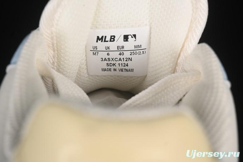 New York Yankees Chunky Liner Mid Denim Monogram Platform Sandals - 3ASXCA12N50IVS