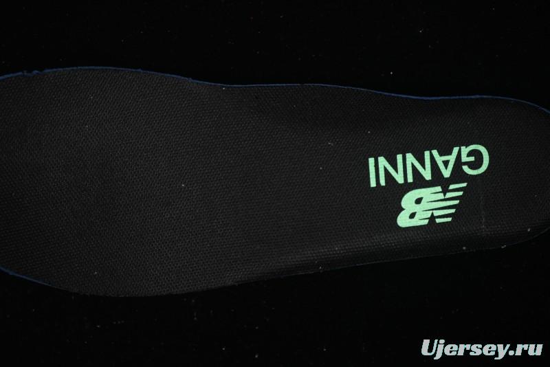 Ganni x New Balance Fresh Foam Trainer UTRNGA Silver Metallic Retro Running Shoes - UTRNGN