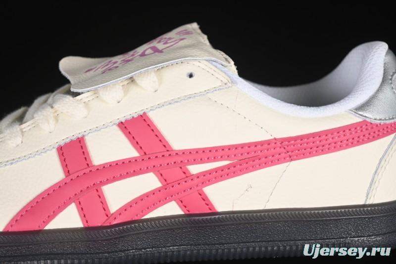 Onitsuka Tiger Tokuten Low-Top Casual Sneakers with T-TOE Reinforcement and Retro Indoor Sole - 1183B938-100