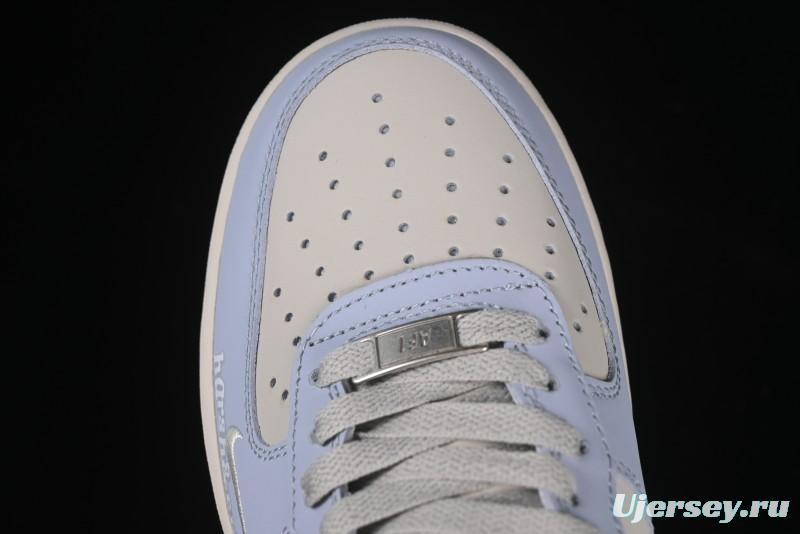 Nike Air Force 1'07 Low "Blue Star Love" 520 Series Limited Edition Casual Sneakers - DB3301-991