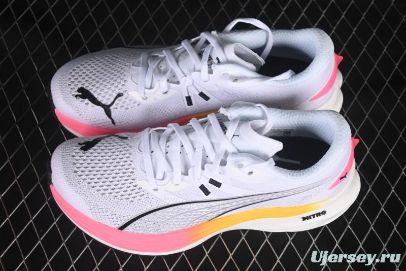 Puma Deviate Ntro 3 Comfortable Anti-Slip Wear-Resistant Low-Top Casual Running Shoes - 378450-04