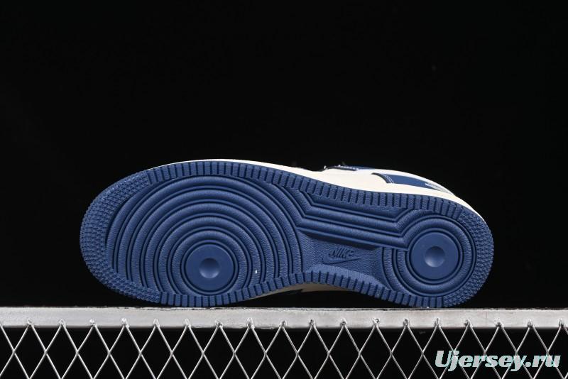 Nike Air Force 1'07 Low Gucci Collaboration Navy Blue Casual Sneakers - KK1988-085