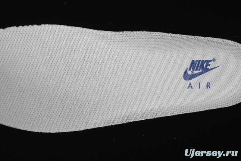 Nike Air Force 1'07 Low Balenciaga Collaboration Blue Woven Label Low-Top Casual Sneakers - DF0188-062