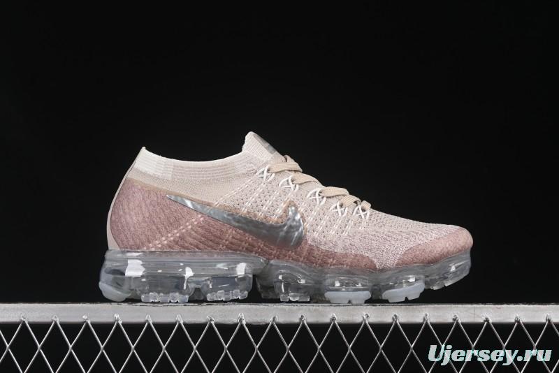 Nike Vapormax Flyknit Breathable Casual Running Shoes with Full-Length Air Cushion - 849557-202